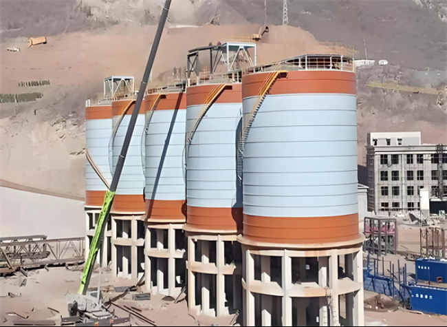 城西高架钢板仓